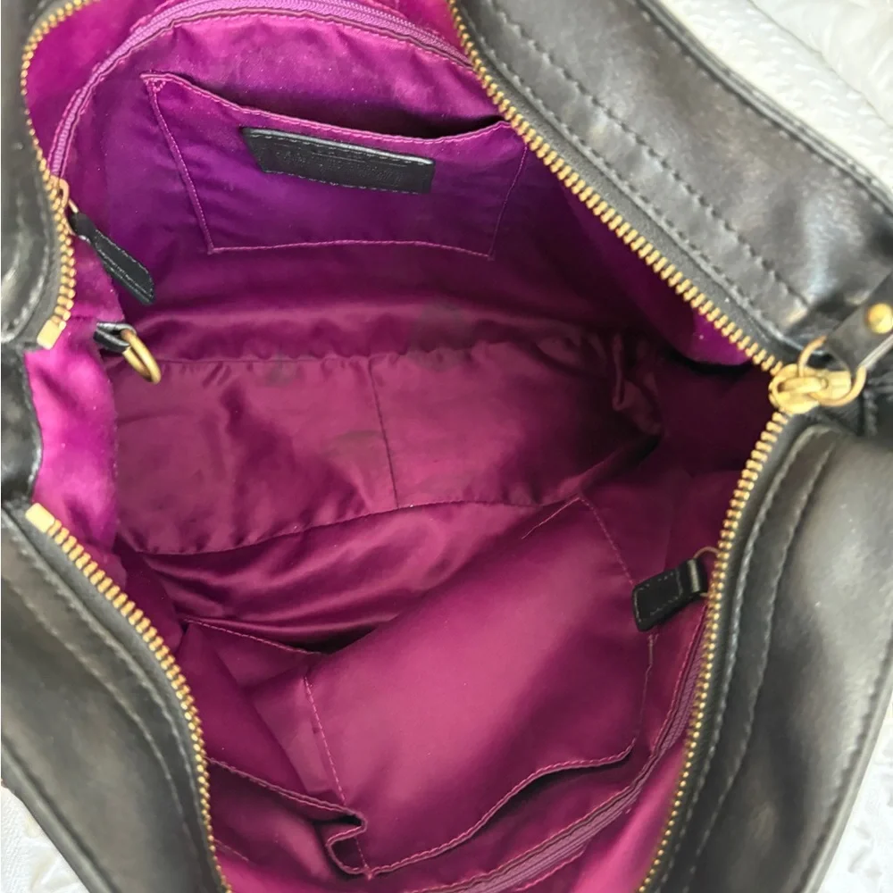 Coach Black Leather Shoulder Bag - Picture 9 of 12